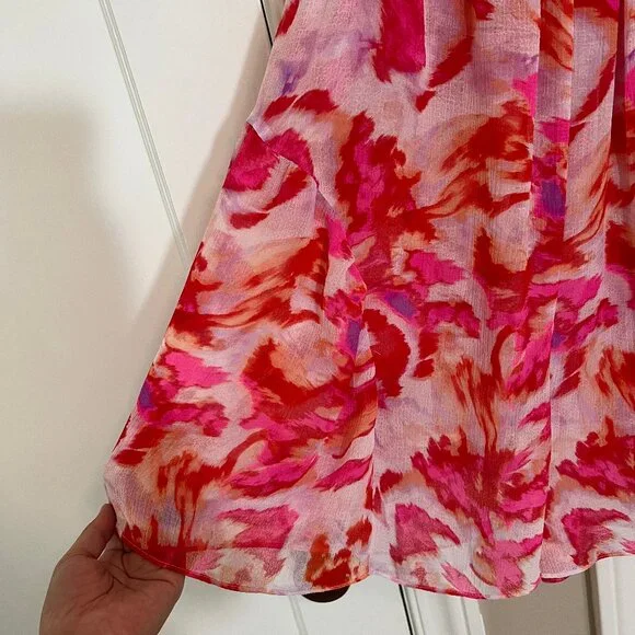 MISA Los Angeles Indira Floral Sleeveless Romper, S - Picture 5 of 11